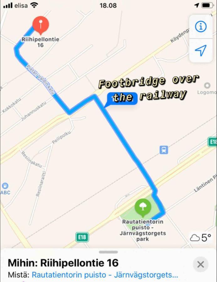 Puutaloyksioe 1 Km Turun Rautatieasemalta Apartment Turku Bagian luar foto